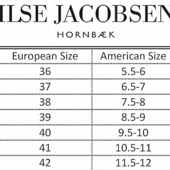 ILSE Jacobsen Hornbaek Tulip 139 Perforated Black Slip-On Shoes EU 39 US 8.5-9 - Picture 10 of 10